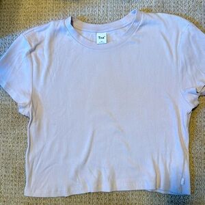 Aritizia Tna lilac cropped T-shirt 2XL
